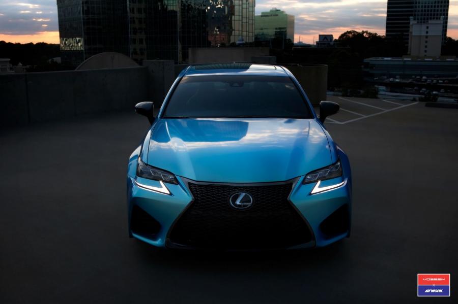  Lexus GS F on Vossen Wheels (VWS-2) 2016 года  (фото 5 из 22)